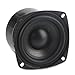 DROK 25W 3 Inch Square Shape Woofer Speaker Stereo Loudspeaker 4 Ohm Computer Compact Speakers, DIY Home Car Audio HiFi Speakers Bass 90Hz-5KHz