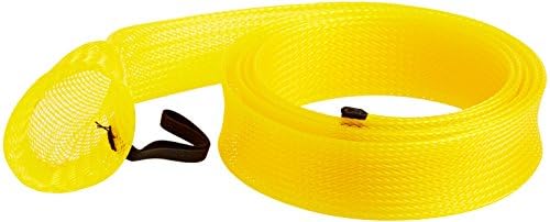 Slix Rod Cover Fishing Rod Protector, 1 1/4-Inch x 6-Feet, Yellow
