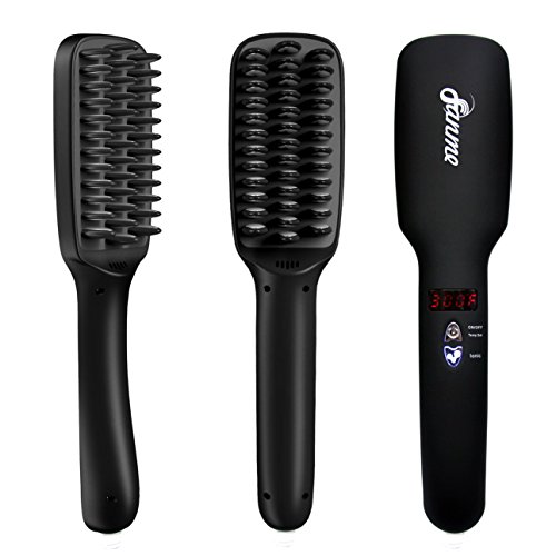 hair brush anti ionic comb ptc straightener straightening ceramic magic detangling silky anion tool