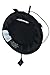 Ladies Curly Feather Felt Wool Fascinator Pillbox Tilt Cocktail Formal Hat A145 (Black)