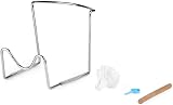 Flexzion Water Dispenser Stand 2-5 Gallon Jug Holder Metal Cradle Valve Plug view 7
