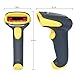 TaoHorse 2-in-1 USB Bluetooth Barcode Scanner Wireless & Wired Handheld Laser 1D Bar Code Reader with Automatic Continuous Scan and Memory for iPad iPhone Android Laptop POS PC Smartphone