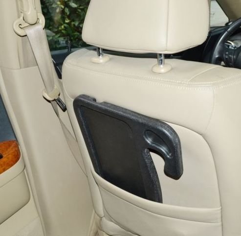 E-Bro Black Portable Car Laptop Desk and Steering Wheel Tray Multi Tray/Stand Work Dining Table