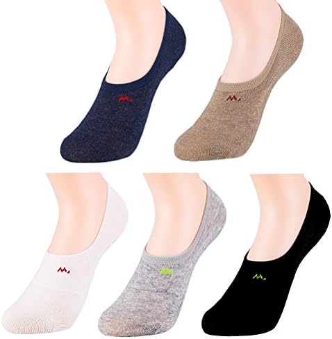 Hanmola スニーカー ソックス レディース フットカバー ショート ソックス 浅履き くるぶし 靴下 コットン 5足セット