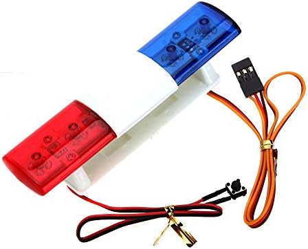 RC Model Car Night Flash Bright LED Light Ultra Bright LED Lamp for 1/10 1/8 RC HSP Traxxas TAMIYA CC01 4WD Axial SCX10 Model Car