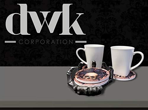 Handcrafted gothic-inspired high-quality coaster priced at $22.75.