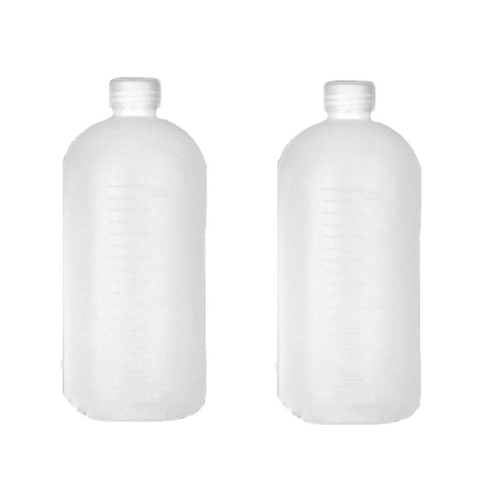 Bottiglie di plastica vuote ricaricabili per lozione da 500 ml, shampoo, crema doccia, gel doccia, dispenser per liquidi (marrone e verde) | Leroy Merlin