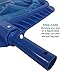 Durable Heavy Duty Deep Bag Pool Rake Skimmer Attachment for Professional Pool Cleaning, by Think Crucial