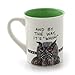 Our Name is Mud “Nerd Owl” Stoneware Mug, 16 oz.