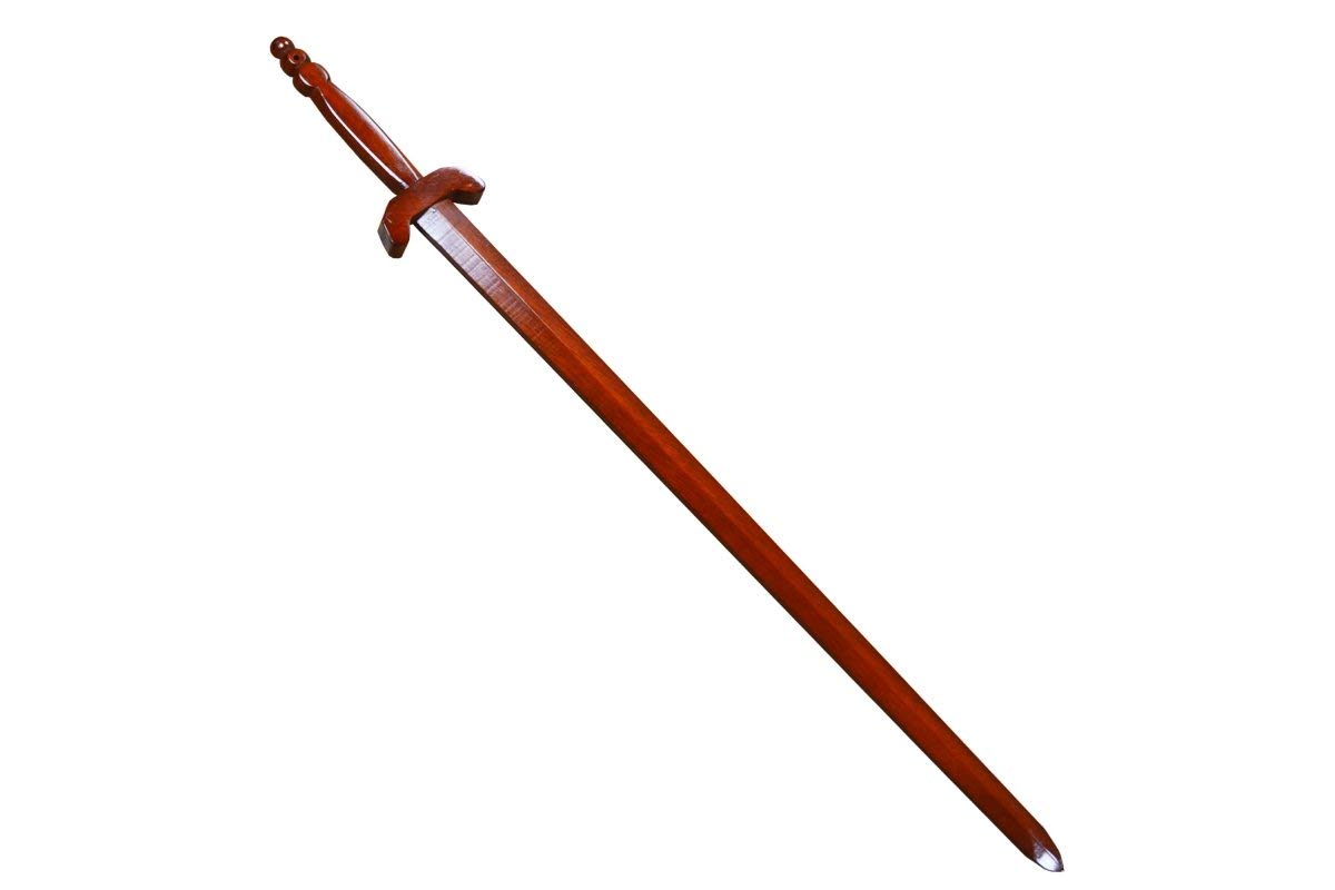 CIMAC Tai Chi Sword - 91cm Wooden Sword, Made of Red Oak, Training Aid for Tai Chi Practice, Easy to Use and Sturdy