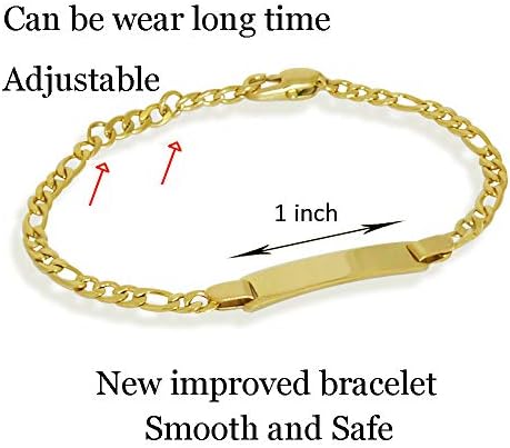 boy gold bracelets engraved