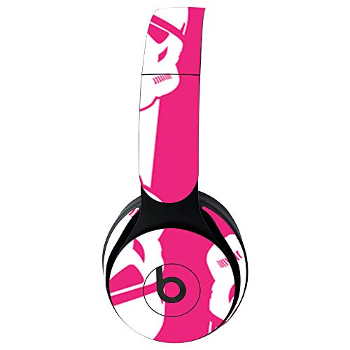 MightySkins Skin for Beats Solo Pro Wireless Headphones - Pink Trooper Storm |…