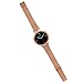 Fitian 16mm Mesh Stainless Steel Metal Watch Band Wristband Strap Watchband for Moto 360 2nd Generation ( Woman, 42mm) Smart Watch and Other Watches with 16mm Band Width (Rose Gold)