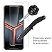 (3 Pack) Orzero Compatible for ASUS ROG Phone 2 Tempered Glass Screen Protector, 9 Hardness HD Anti-Scratch Bubble-Free (Lifetime Replacement)