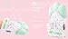 Baby Teething Mitten for Babies Self-Soothing Pain Relief and Teething Glove BPA Free Safe Food Grade Teething Mitt (Pink Color)