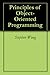 Principles of Object-Oriented Programming