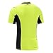 Tenn-Outdoors Mens Coolflo S/S Jersey - Hi-Viz Yellow/Black - Lrg