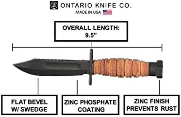 Amazon Ontario アウトドアナイフ 499エアフォース オンタリオ ホーム キッチン 通販