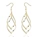 ARMRA Fashion Classic Silver Plate Thread Drop Earrings Teardrop Back Earrings