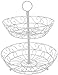 Sorbus® 2-Tier Countertop Fruit Basket Holder & Decorative Bowl Stand—Perfect for Fruit, Vegetables, Snacks, Household Items, and Much More (White)