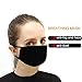 Hicdaw 10 Pcs Cotton Mouth Mask Black Anti Dust Face Mask for Men and Women (Black)