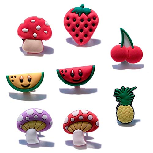 fruit croc charms