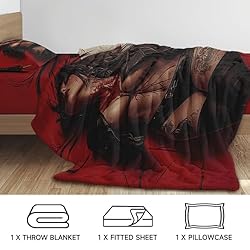 Sexy Girl Twin XL Dorm Bedding 3 Piece Sexy Naked
