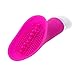 Zoohuu Tongue Vibrant Oral Tongue Simulator Stimulator, Waterproof 30-Frequency Vibration Wand, Multi Speed Wireless Sucking Simulator,Pink