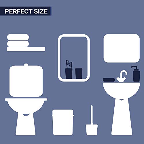 image for Kralix 4-Piece Bathroom Set, Accessories Includes Decorative Counterto