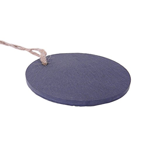 Personalized Custom Female Water Skiing 3.125-inch Circle Slate Hanging Christmas Tree Ornament