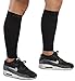 ChinFun Calf Compression Sleeve 20-30mmHg Leg Support Graduated Pressure Socks Running Guards - Shin Splints Circulation Recovery Varicose Veins Pain Relief Sports Gear Men Women Black M
