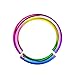 BodyJ4You 14 Gauge Surgical Steel Seamless Segment Ring