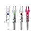 Nockturnal-S Lighted Nock for Arrows with .244 Inside Diameter Including Carbon Tech, Victory, Carbon Impact, Carbon Revolution, Easton, Beman and PSE Brands - Blue 3-Pack