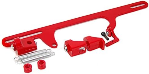 Throttle Cable Bracket - 4500 Dominator Carburetor (Red)