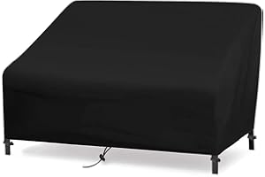 kefit Patio Sofa Covers 3-Seater, Outdoor Sofa Covers Waterproof, 78" L x 37" W x 28" H Patio Furniture Covers with Air Vent