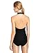 Capezio Women's Team Basic Halter Leotard, Black, Large