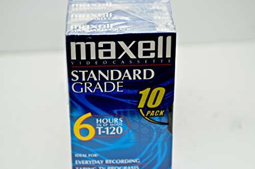 2 Maxell+Cassette+Standard+Grade+T+120
