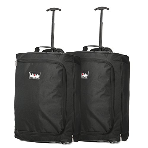 55x40x20cm Ryanair Maximum Cabin Hand Luggage Approved Trolley Bag, 42L