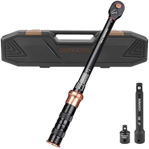 DURAXION トルクレンチ 車 セット 3点組 プレセット型 差込角12.7 mm 20-220N.m 1/2インチ トルクレンチ
