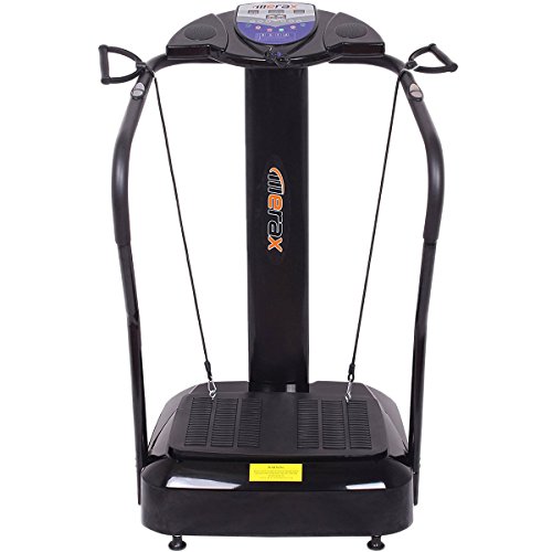 Merax Crazy Fit Vibration Platform Fitness Machine 2000W (Black)