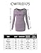 H2H Womens Long Sleeve Comfy Loose Fit Long Top Tee with Button Details Black US 2XL/Asia 2XL (CWTTL0175)