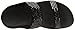FitFlop Women's Flare Slide Sandal,Black,6 M US