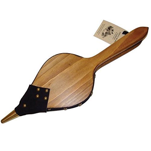 JOHNNY BEARD COMPANY 68060 Long John Bellows, Leather Trim, Extra Long Handle