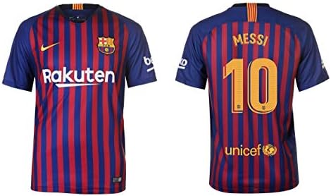 Nike Group Children's FC Barcelona 2018-2019 Home - Messi 10