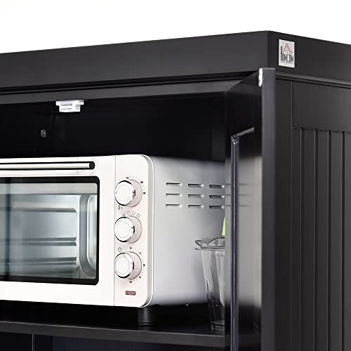 72" Traditional Freestanding Kitchen Pantry Cupboard