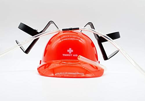 Beer and Beverage drinking hat-Thirst aid drinking helmet, party hat