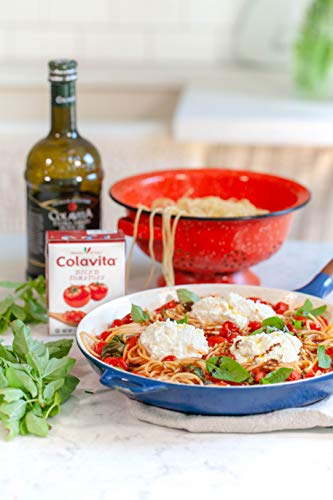 COLAVITA ITALIAN DICED TOMATOES, RECART BOX, 13.76 OUNCE