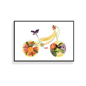 Framed Canvas Wall Art for Living Room, Bedroom Fruits Canvas Prints for Home Decoration Ready to Hanging - 16x24 inches