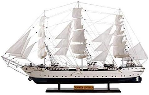 装飾品モデル船ヨット木造建物ストレス解消手作り工芸品パズルマリンテーマホームデスクトップ装飾誕生日プレゼント80 15 50