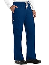 Grey's Anatomy 0212 Men's Draw Tie Pant Indigo XS Tall